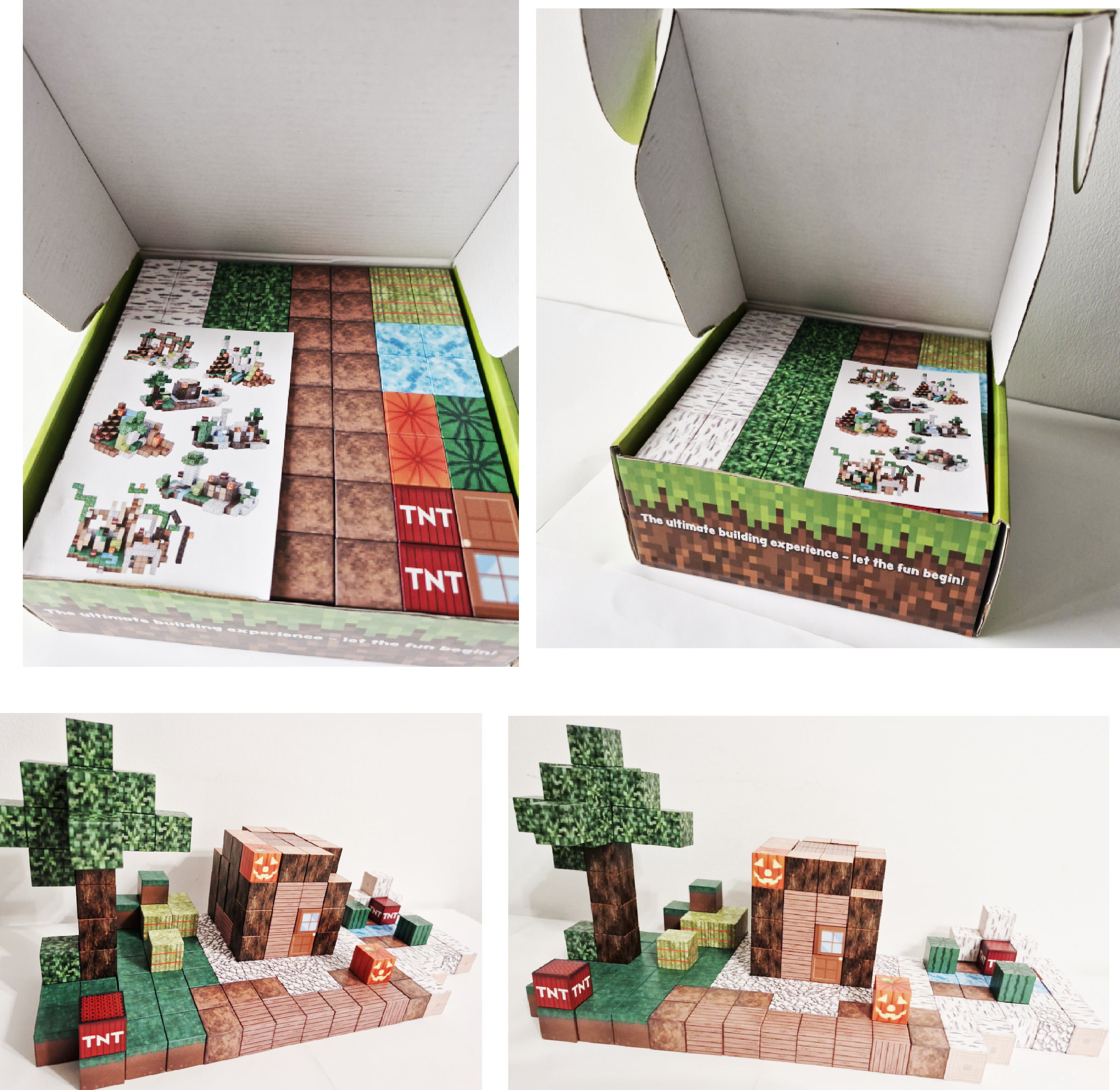 Klocki magnetyczne Minecraft Master Builder 192 elelmentów - obrazek 9