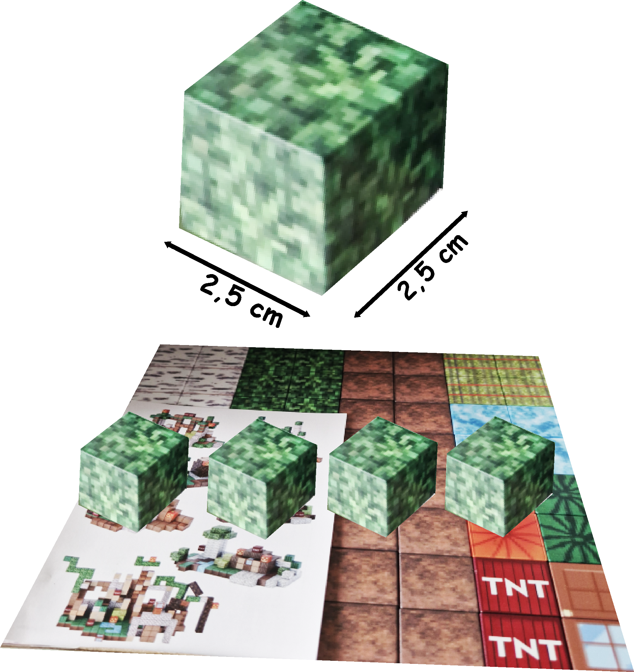 Klocki magnetyczne Minecraft Master Builder 192 elelmentów - obrazek 7