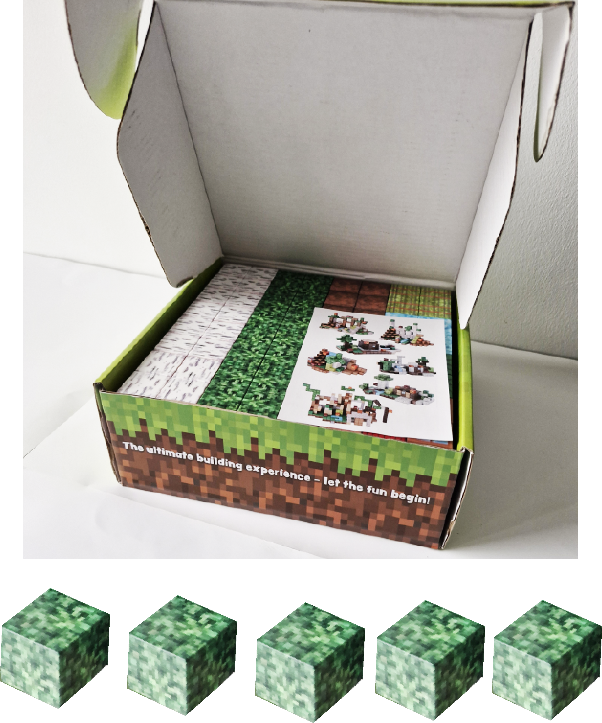 Klocki magnetyczne Minecraft Master Builder 192 elelmentów - obrazek 6