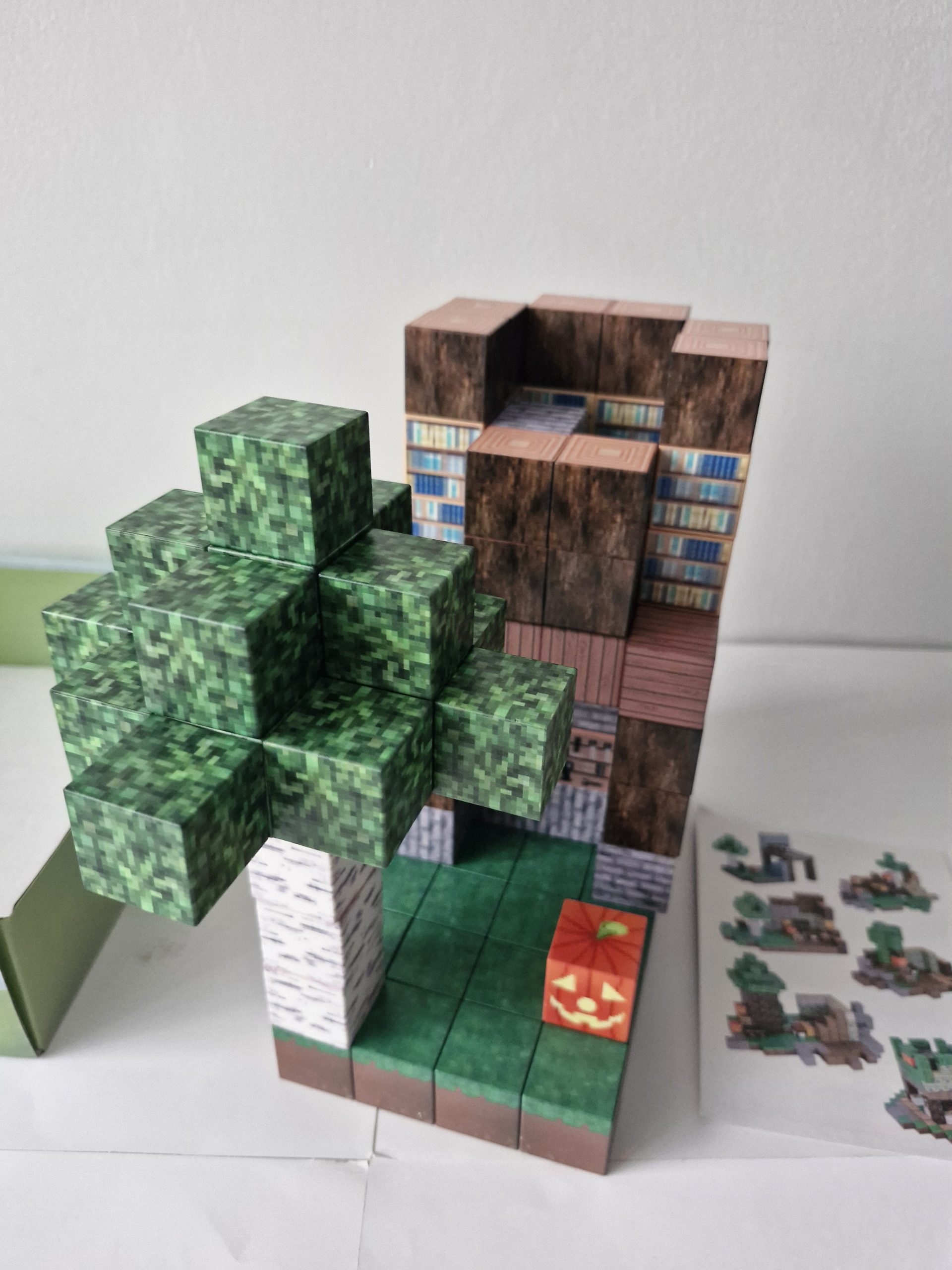 Klocki magnetyczne Minecraft 128 elelmentów MagBro - obrazek 14