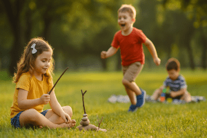 Zabawy bez ekranu – pomysły na lato z dziećmi