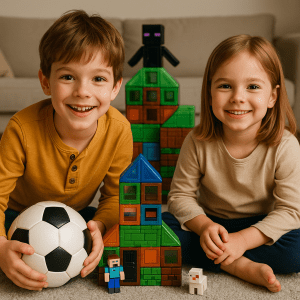 Jak wyciszyć dziecko po szkole? Postaw na klocki magnetyczne