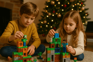 Klocki magnetyczne jako alternatywa dla gier komputerowych — jak odciągnąć dziecko od ekranu w grudniu