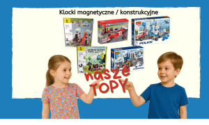 TOP 5 produktów – dorotafajnezabawki.pl | Klocki magnetyczne Minecraft i klocki konstrukcyjne policja