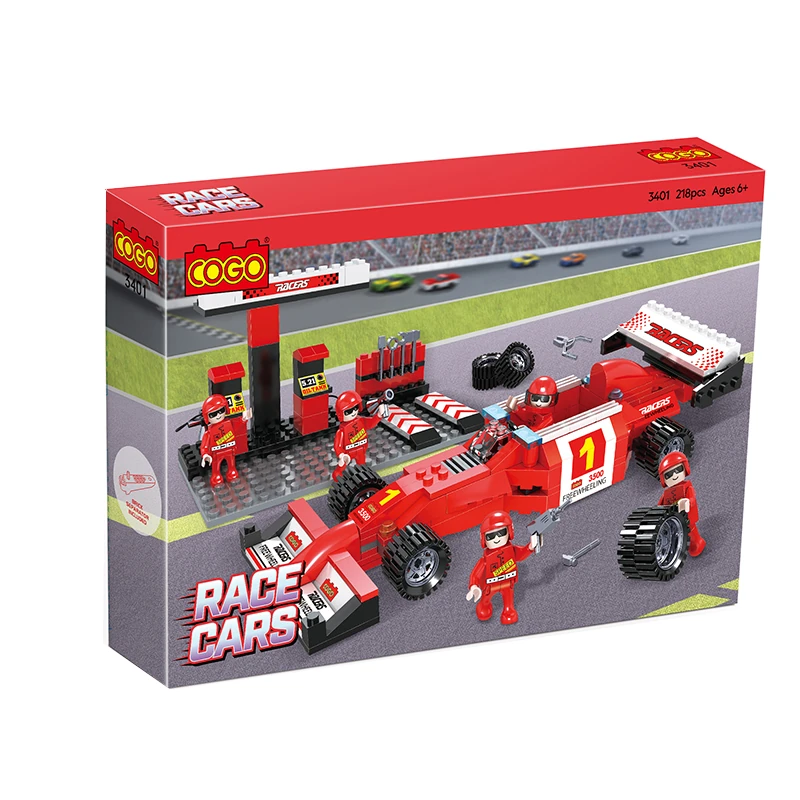 Zestaw klocków Policja: posterunek, samochód, motor, dron – zdjęcie produktu